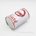 1L Round Motor Oil Tin peut